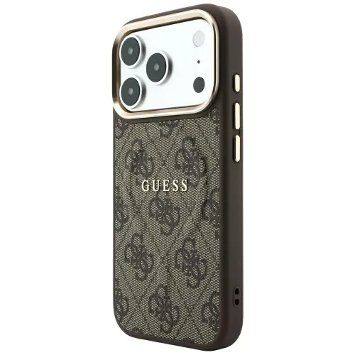 Guess - 4G Embossed Classic MagSafe (GUHMP18XP4MSEGCW) - iPhone 18 Pro Max / iPhone 17 Pro Max - Brown