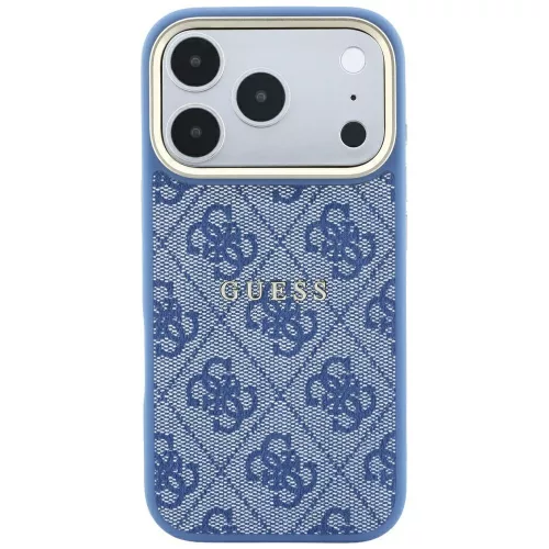 Guess - 4G Embossed Classic MagSafe (GUHMP18XP4MSEGCB) - iPhone 18 Pro Max / iPhone 17 Pro Max - Blue