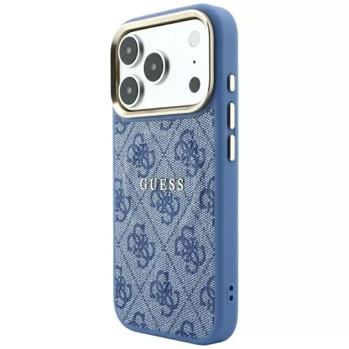 Guess - 4G Embossed Classic MagSafe (GUHMP18XP4MSEGCB) - iPhone 18 Pro Max / iPhone 17 Pro Max - Blue