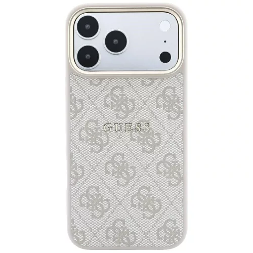Guess - 4G Embossed Classic MagSafe (GUHMP18LP4MSEGCP) - iPhone 18 Pro / iPhone 17 Pro - Pink