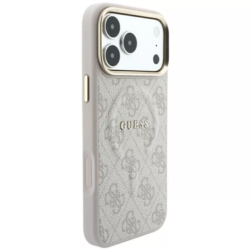Guess - 4G Embossed Classic MagSafe (GUHMP18LP4MSEGCP) - iPhone 18 Pro / iPhone 17 Pro - Pink