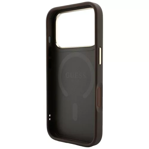 Guess - 4G Embossed Classic MagSafe (GUHMP18LP4MSEGCW) - iPhone 18 Pro / iPhone 17 Pro - Brown