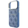 Guess - 4G Embossed Classic MagSafe (GUHMP18LP4MSEGCB) - iPhone 18 Pro / iPhone 17 Pro - Blue