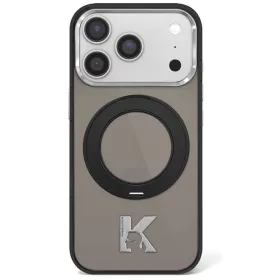   Karl Lagerfeld - HC IML Ring Stand MagSafe Kameo Metal (KLHMP18X6HRSMKMK) - iPhone 18 Pro Max / iPhone 17 Pro Max - Black