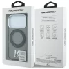 Karl Lagerfeld - HC IML Ring Stand MagSafe Kameo Metal (KLHMP18X6HRSMKMK) - iPhone 18 Pro Max / iPhone 17 Pro Max - Black