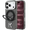 Karl Lagerfeld - HC IML Ring Stand MagSafe Kameo Metal (KLHMP18X6HRSMKMK) - iPhone 18 Pro Max / iPhone 17 Pro Max - Black
