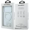 Karl Lagerfeld - Hardcase IML Ring Stand MagSafe Kameo Metal (KLHMP18L6HRSMKMH) - iPhone 18 Pro / iPhone 17 Pro - Transparent