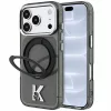 Karl Lagerfeld - Hardcase IML Ring Stand MagSafe Kameo Metal (KLHMP18L6HRSMKMK) - iPhone 18 Pro / iPhone 17 Pro - Black