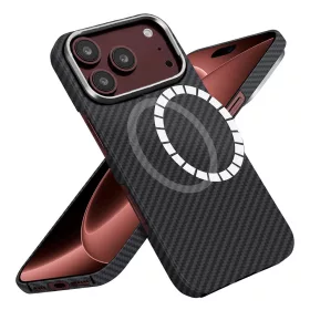   Techsuit - Aramid Fiber MagSafe - iPhone 18 Pro / iPhone 17 Pro - Black