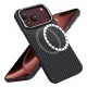 Techsuit - Aramid Fiber MagSafe - iPhone 18 Pro / iPhone 17 Pro - Black