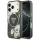 Guess - IML Glitter Flowers Triangle MagSafe (GUHMP18LHFLPEDK) - iPhone 18 Pro / iPhone 17 Pro - Black