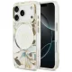 Guess - IML Glitter Flowers Triangle MagSafe (GUHMP18LHFLPEDH) - iPhone 18 Pro / iPhone 17 Pro - White