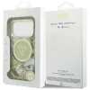 Guess - IML Glitter Flowers Triangle MagSafe (GUHMP18LHFLPEDN) - iPhone 18 Pro / iPhone 17 Pro - Green