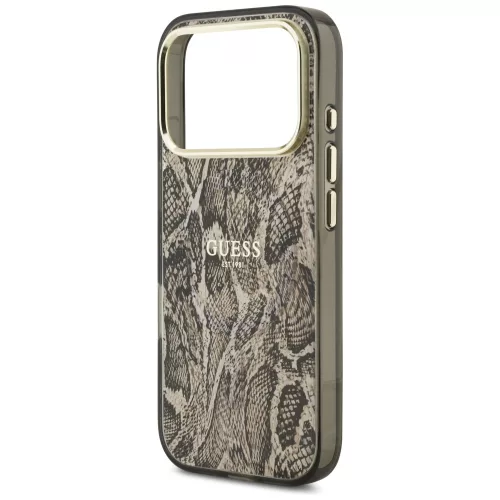 Guess - Python Pattern MagSafe (GUHMP18XHIMPYGW) - iPhone 18 Pro Max / iPhone 17 Pro Max - Brown
