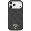 Guess - Leather 4G Triangle Strass MagSafe (GUHMP18XP4TDPLK) - iPhone 18 Pro Max / iPhone 17 Pro Max - Black