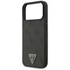 Guess - Leather 4G Triangle Strass MagSafe (GUHMP18XP4TDPLK) - iPhone 18 Pro Max / iPhone 17 Pro Max - Black