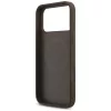 Guess - Leather 4G Triangle Strass MagSafe (GUHMP18XP4TDPW) - iPhone 18 Pro Max / iPhone 17 Pro Max - Brown
