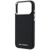 Karl Lagerfeld - HC MagSafe Grained Leather Elongated Logo (KLHMP18XPSWGKLK) - iPhone 18 Pro Max / iPhone 17 Pro Max - Black