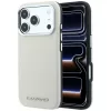 Karl Lagerfeld - HC MagSafe Grained Leather Elongated Logo (KLHMP18XPSWGKLE) - iPhone 18 Pro Max / iPhone 17 Pro Max - Beige