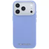 Karl Lagerfeld - HC MagSafe Grained Leather Elongated Logo (KLHMP18XPSWGKLB) - iPhone 18 Pro Max / iPhone 17 Pro Max - Blue