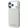 Karl Lagerfeld - Hardcase MagSafe Grained Leather Elongated Logo (KLHMP18LPSWGKLE) - iPhone 18 Pro / iPhone 17 Pro - Beige