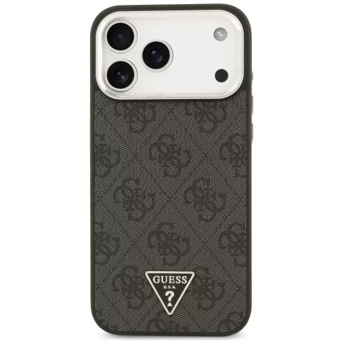 Guess - Hardcase 4G Triangle Logo MagSafe (GUHMP18XP4TSRCMK) - iPhone 18 Pro Max / iPhone 17 Pro Max - Black