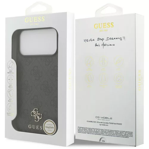 Guess - Hardcase 4G Small & Classic MagSafe (GUHMP18XP4SM4MK) - iPhone 18 Pro Max / iPhone 17 Pro Max - Black