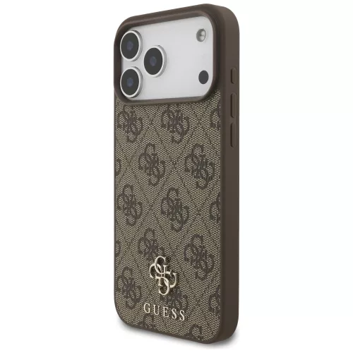 Guess - Hardcase 4G Small & Classic MagSafe (GUHMP18XP4SM4MW) - iPhone 18 Pro Max / iPhone 17 Pro Max - Brown
