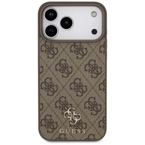 Guess - Hardcase 4G Small & Classic MagSafe (GUHMP18XP4SM4MW) - iPhone 18 Pro Max / iPhone 17 Pro Max - Brown