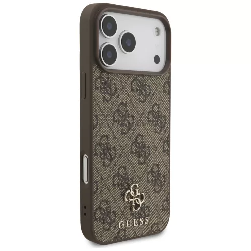 Guess - Hardcase 4G Small & Classic MagSafe (GUHMP18XP4SM4MW) - iPhone 18 Pro Max / iPhone 17 Pro Max - Brown