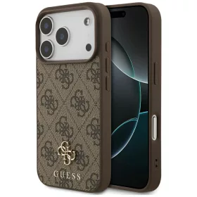   Guess - Hardcase 4G Small & Classic MagSafe (GUHMP18LP4SM4MW) - iPhone 18 Pro / iPhone 17 Pro - Brown