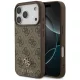 Guess - Hardcase 4G Small & Classic MagSafe (GUHMP18LP4SM4MW) - iPhone 18 Pro / iPhone 17 Pro - Brown