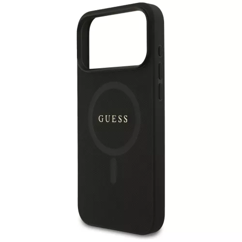 Guess - Saffiano MagSafe - iPhone 18 Pro Max / iPhone 17 Pro Max (GUHMP18XPSAHMCK) - Black