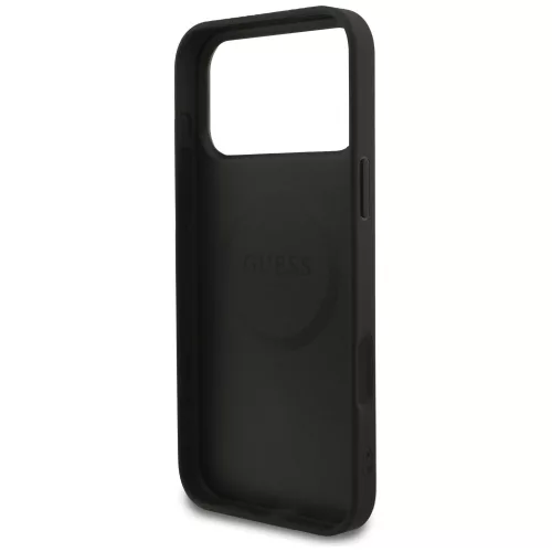 Guess - Saffiano MagSafe - iPhone 18 Pro Max / iPhone 17 Pro Max (GUHMP18XPSAHMCK) - Black