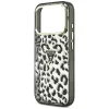 Guess - Leopard Glitter Triangle Logo MagSafe (GUHMP18XHLEGTGLK) - iPhone 18 Pro Max / iPhone 17 Pro Max - Black
