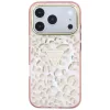 Guess - Leopard Glitter Triangle Logo MagSafe (GUHMP18XHLEGTGLP) - iPhone 18 Pro Max / iPhone 17 Pro Max - Pink