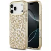 Guess - Leopard Glitter Triangle Logo MagSafe (GUHMP18XHLEGTGLW) - iPhone 18 Pro Max / iPhone 17 Pro Max - Brown