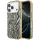 Guess - Zebra Glitter Triangle Logo MagSafe (GUHMP18X6HZPGTLD) - iPhone 18 Pro Max / iPhone 17 Pro Max - Gold