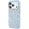 Guess - Leopard Glitter Triangle Logo MagSafe (GUHMP18XHLEGTGLU) - iPhone 18 Pro Max / iPhone 17 Pro Max - Light Blue