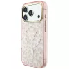 Guess - Leopard Glitter Triangle Logo MagSafe (GUHMP18LHLEGTGLP) - iPhone 18 Pro / iPhone 17 Pro - Pink