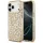 Guess - Leopard Glitter Triangle Logo MagSafe (GUHMP18LHLEGTGLW) - iPhone 18 Pro / iPhone 17 Pro - Brown