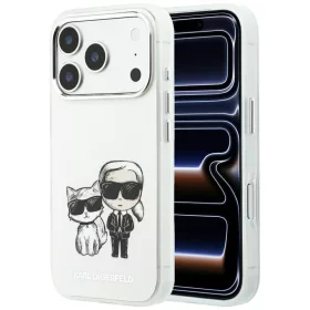   Karl Lagerfeld - IML KC Bodies Sketch Print MagSafe (KLHMP18X6HKCIDE) - iPhone 18 Pro Max / iPhone 17 Pro Max - Beige