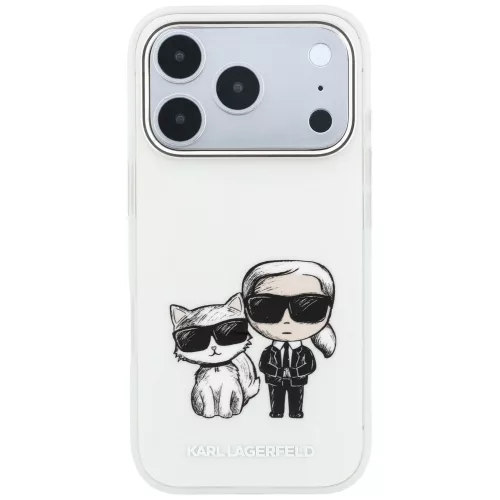 Karl Lagerfeld - IML KC Bodies Sketch Print MagSafe (KLHMP18X6HKCIDE) - iPhone 18 Pro Max / iPhone 17 Pro Max - Beige