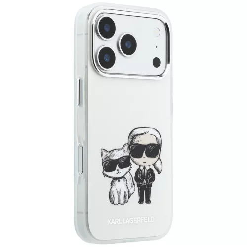 Karl Lagerfeld - IML KC Bodies Sketch Print MagSafe (KLHMP18X6HKCIDE) - iPhone 18 Pro Max / iPhone 17 Pro Max - Beige
