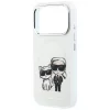 Karl Lagerfeld - IML KC Bodies Sketch Print MagSafe (KLHMP18X6HKCIDE) - iPhone 18 Pro Max / iPhone 17 Pro Max - Beige