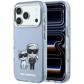   Karl Lagerfeld - IML KC Bodies Sketch Print MagSafe (KLHMP18X6HKCIDB) - iPhone 18 Pro Max / iPhone 17 Pro Max - Blue