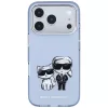 Karl Lagerfeld - IML KC Bodies Sketch Print MagSafe (KLHMP18X6HKCIDB) - iPhone 18 Pro Max / iPhone 17 Pro Max - Blue