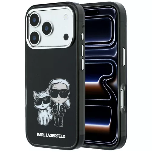 Karl Lagerfeld - IML KC Bodies Sketch Print MagSafe (KLHMP18X6HKCIDK) - iPhone 18 Pro Max / iPhone 17 Pro Max - Black
