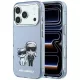Karl Lagerfeld - IML KC Bodies Sketch Print MagSafe (KLHMP18L6HKCIDB) - iPhone 18 Pro / iPhone 17 Pro - Blue