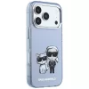 Karl Lagerfeld - IML KC Bodies Sketch Print MagSafe (KLHMP18L6HKCIDB) - iPhone 18 Pro / iPhone 17 Pro - Blue